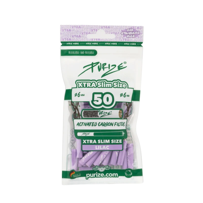 PURIZE Xtra Slim Size Lilac 50Stk.