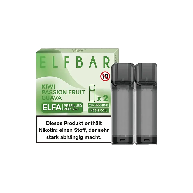 ELFA Pods Kiwi Passionfruit Guava
