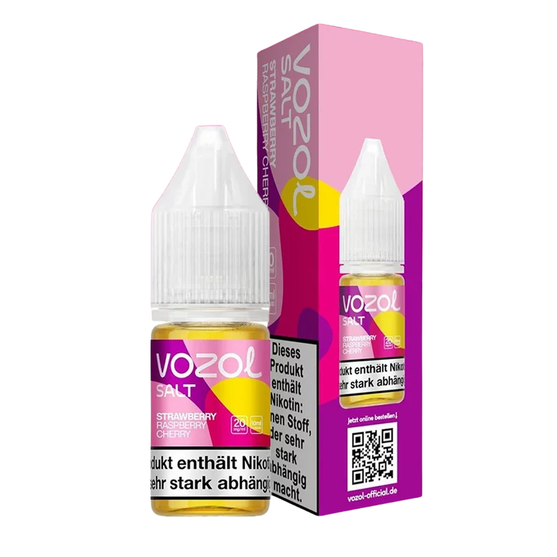 Vozol - SALT - Strawberry Raspberry Cherry 10ml 20mg