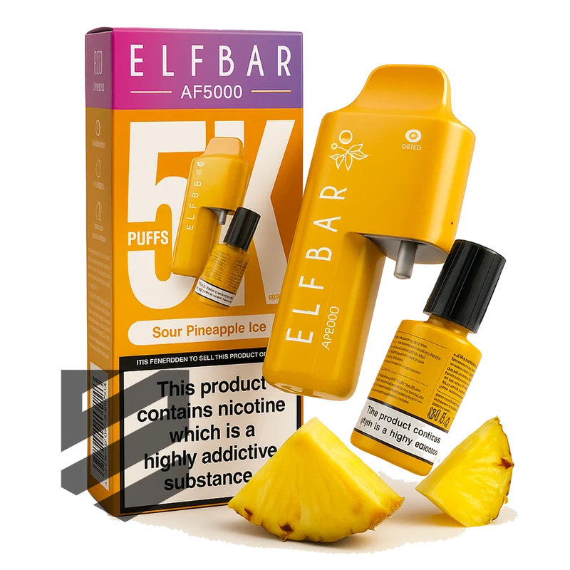 Elf Bar - AF5000 - Sour Pineapple Ice