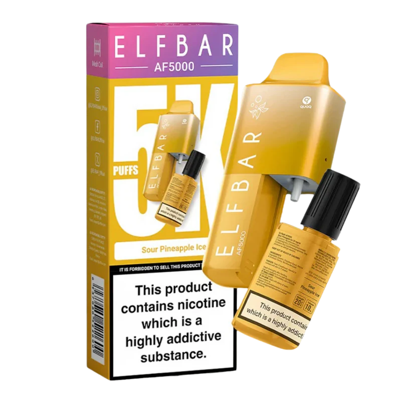 Elf Bar - AF5000 - Sour Pineapple Ice