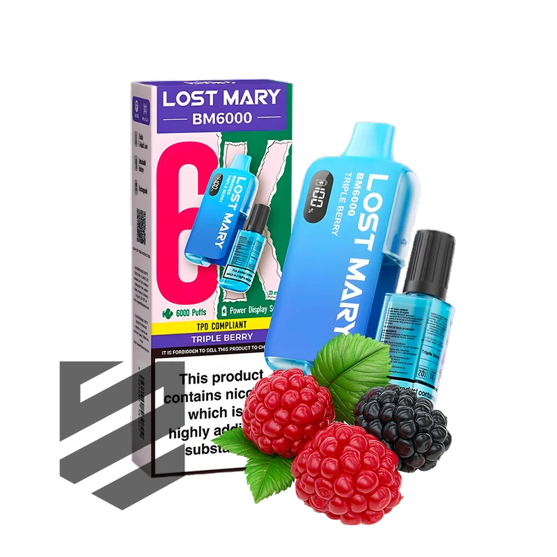 Lost Mary - BM6000 - Triple Berry - Vape Kit