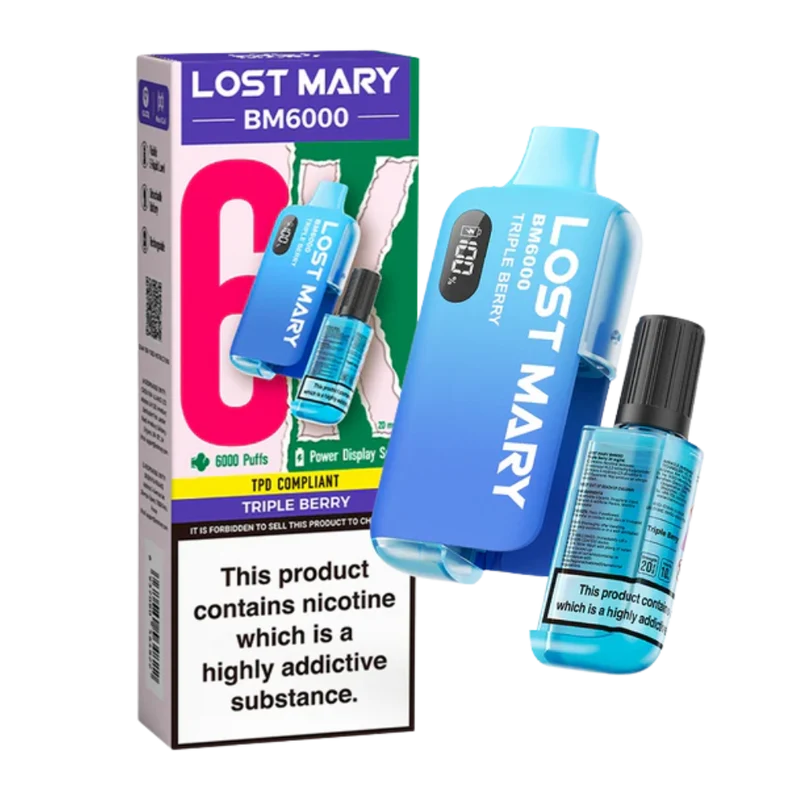 Lost Mary - BM6000 - Triple Berry - Vape Kit