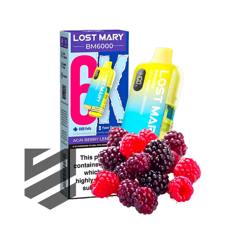 Lost Mary - BM6000 - Acai Berry Lemonade - Vape Kit
