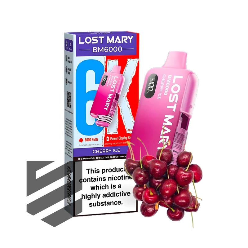 Lost Mary - BM6000 - Cherry Ice - Vape Kit