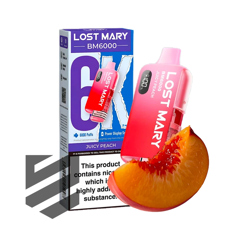 Lost Mary - BM6000 - Juicy Peach - Vape Kit