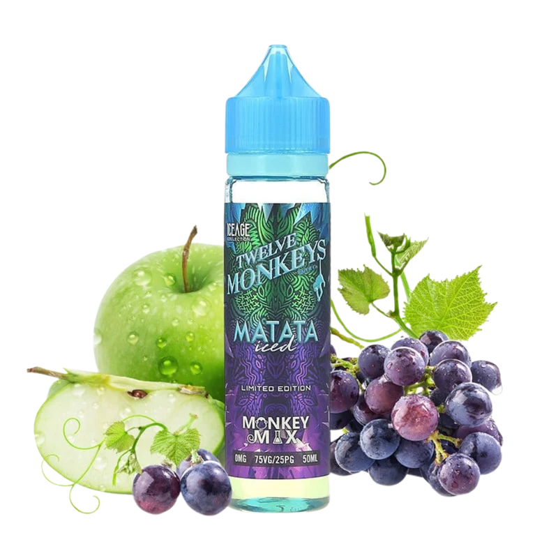 Twelve Monkeys - Shortfill - Matata Iced 0mg 50ml