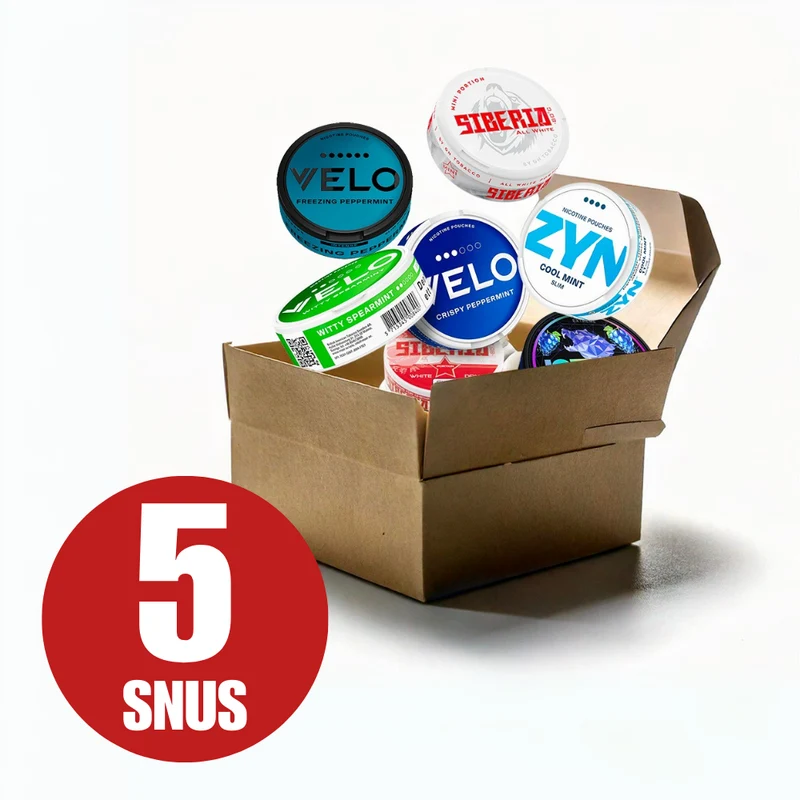 5 x Snus Spring Trend Mix