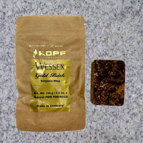 Wessex: GOLD BRICK VIRGINIA PLUG 100g