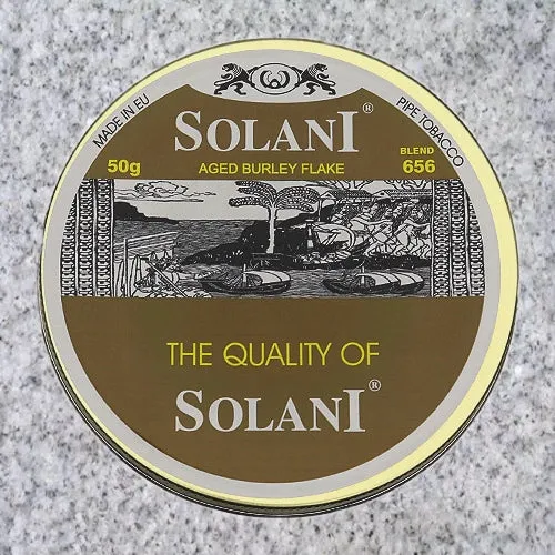 Solani: 656 AGED BURLEY FLAKE 50g