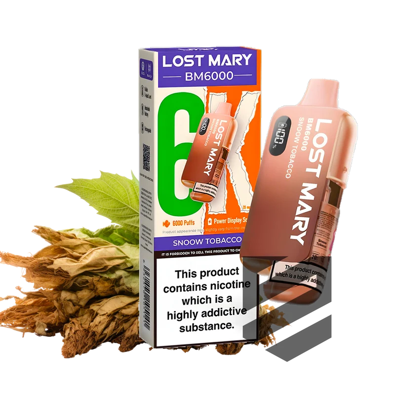 Lost Mary - BM6000 - Snoow Tobacco - Vape Kit