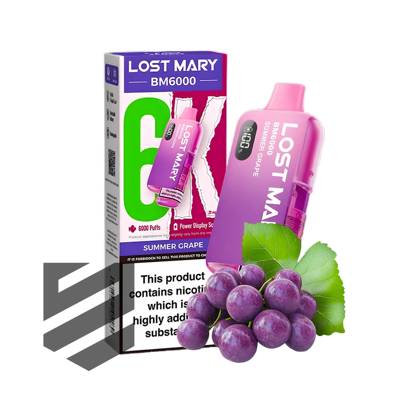 Lost Mary - BM6000 - Summer Grape - Vape Kit