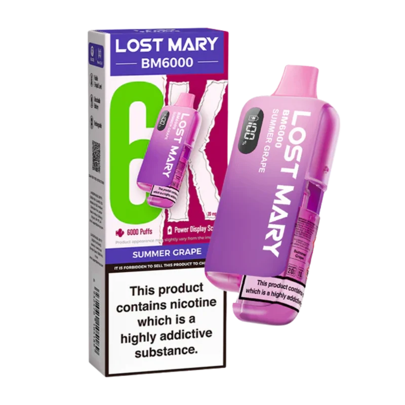 Lost Mary - BM6000 - Summer Grape - Vape Kit
