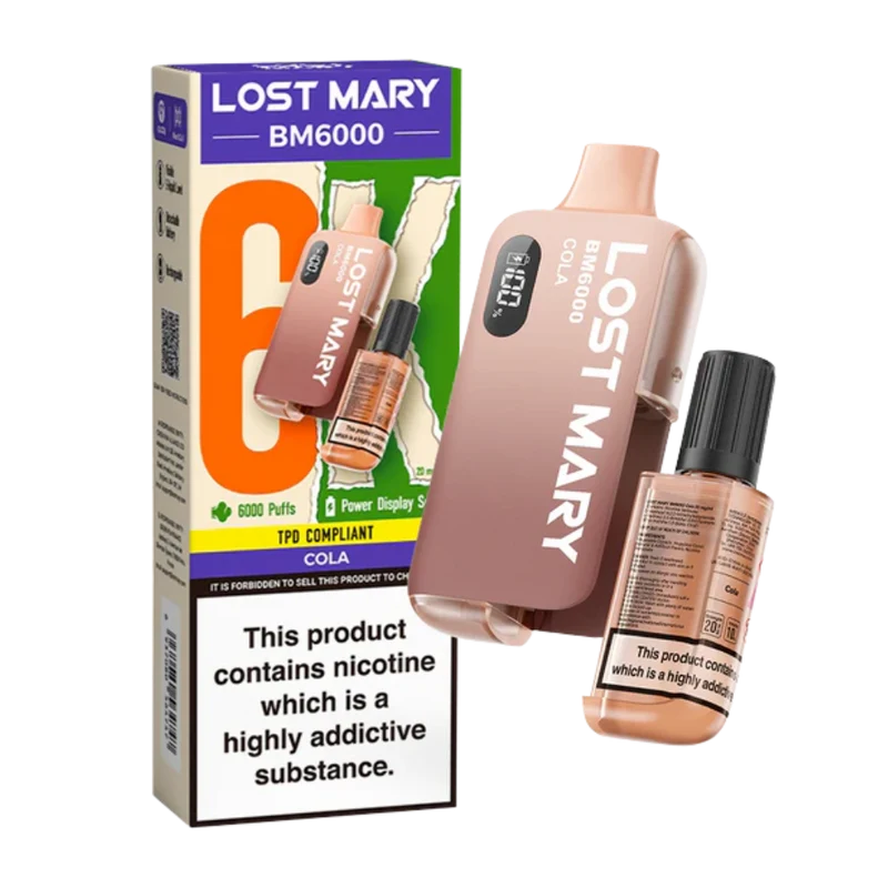 Lost Mary - BM6000 - Cherry Cola - Vape Kit