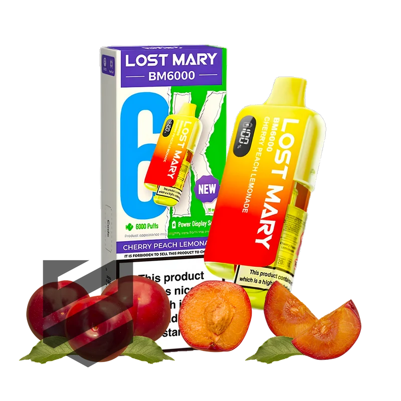 Lost Mary - BM6000 - Cherry Peach Lemonade - Vape Kit