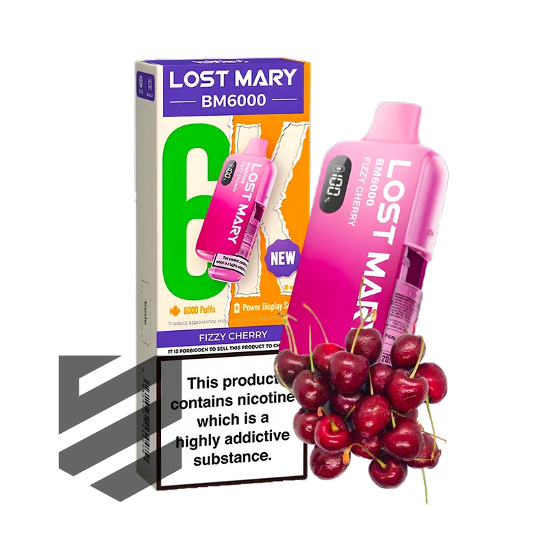 Lost Mary - BM6000 - Fizzy Cherry - Vape Kit