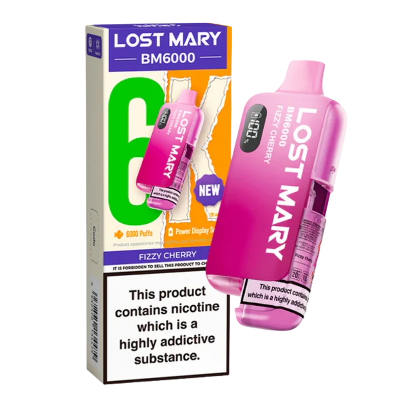 Lost Mary - BM6000 - Fizzy Cherry - Vape Kit