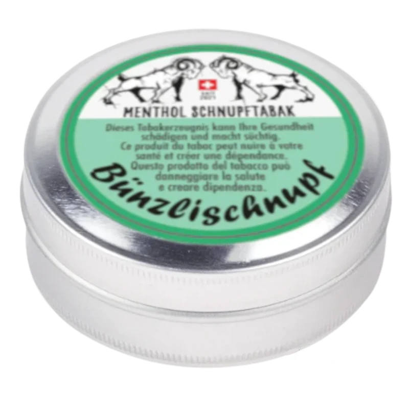 Bünzlischnupf - Menthol 10g