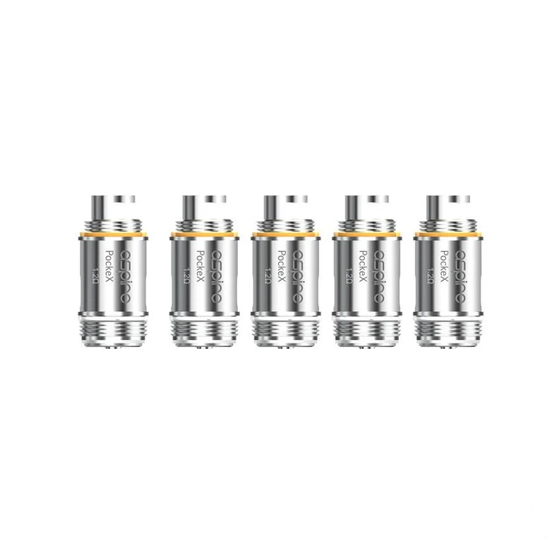 Aspire PockeX Ersatz Verdampferkopf 5Stück