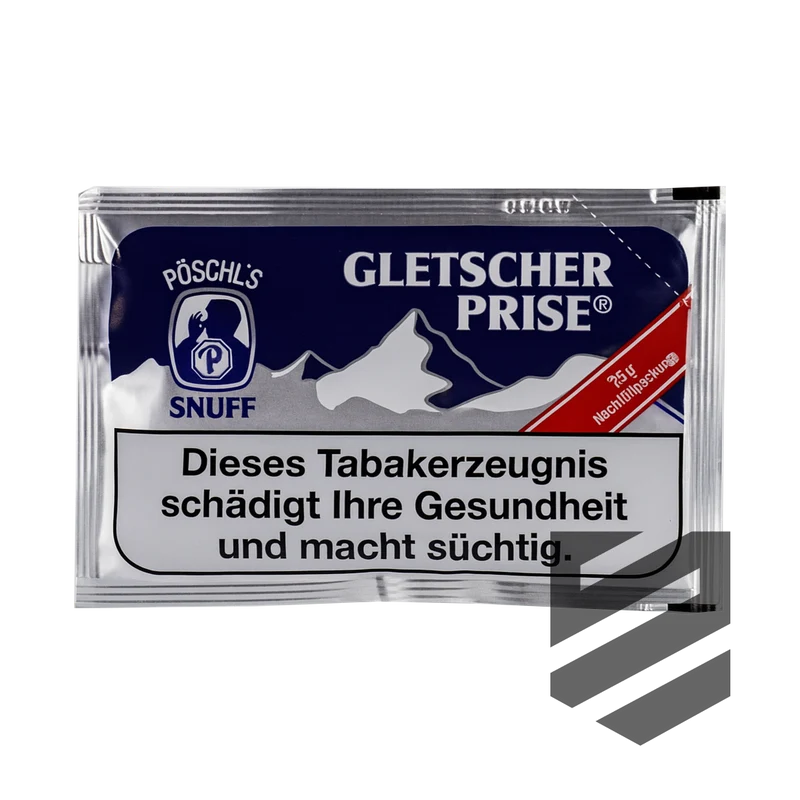 Pöschl's - Gletscherprise Snuff Tüte 25g