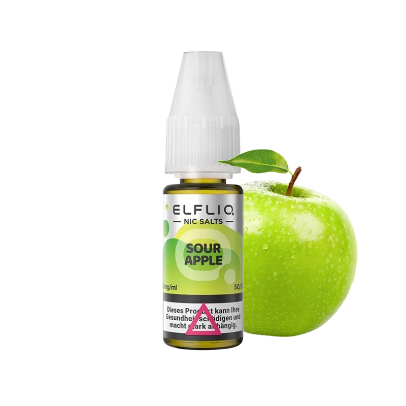 Elf Bar - Elfliq - Sour Apple - 10ml