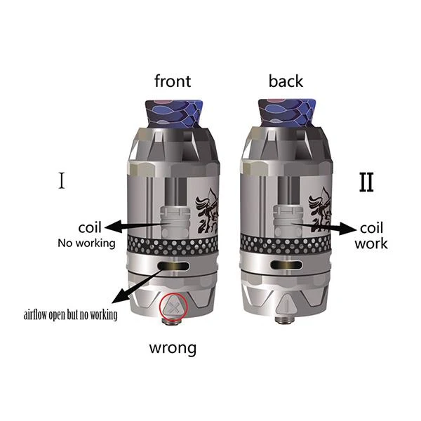 HENGLING Qtank Dual Flavor Sub Ohm Tank Verdampfer - 5ml