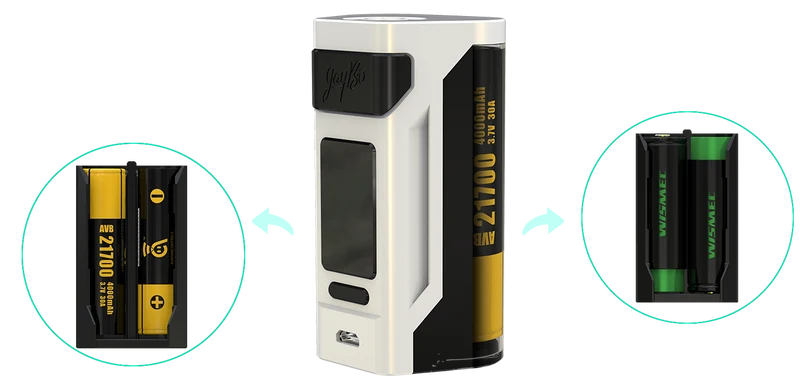 Wismec Reuleaux RX2 21700 230W TC Box Mod Akkuträger