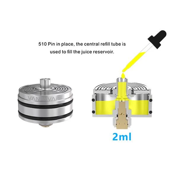 Vandy Vape Maze Sub Ohm BF RDA Atomizer - 2ml