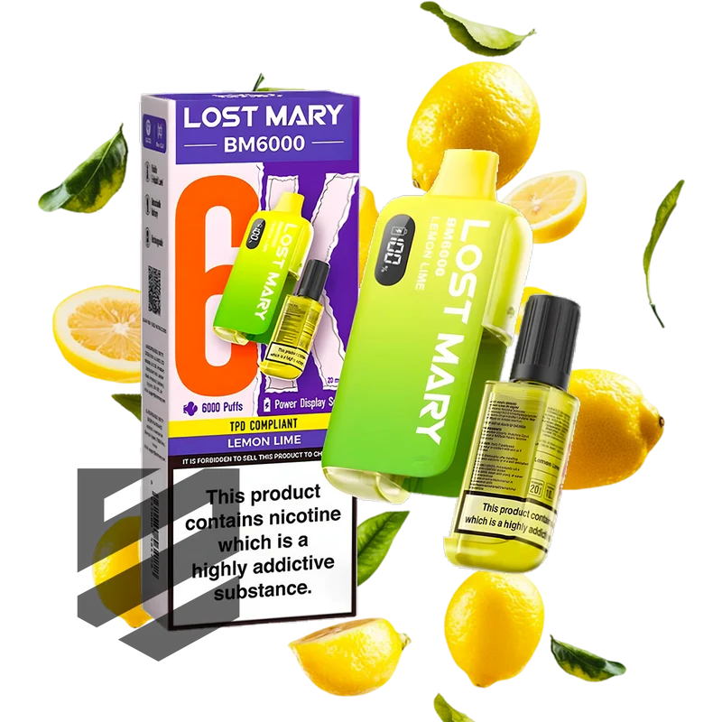 Lost Mary - BM6000 - Lemon Lime - Vape Kit