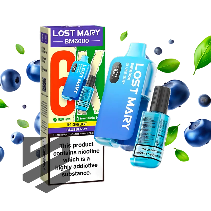 Lost Mary - BM6000 - Blueberry - Vape Kit