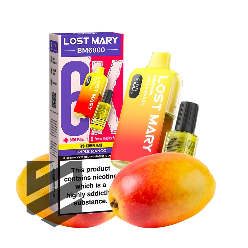 Lost Mary - BM6000 - Triple Mango - Vape Kit