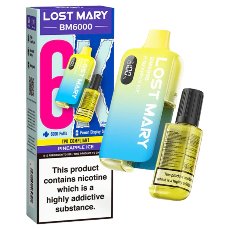 Lost Mary - BM6000 - Pineapple Ice - Vape Kit