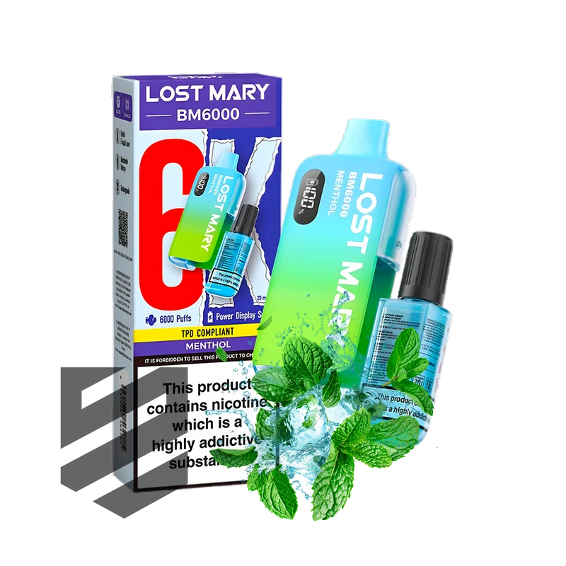 Lost Mary - BM6000 - Menthol - Vape Kit