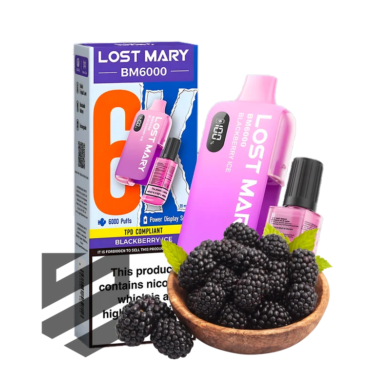 Lost Mary - BM6000 - Blackberry Ice - Vape Kit