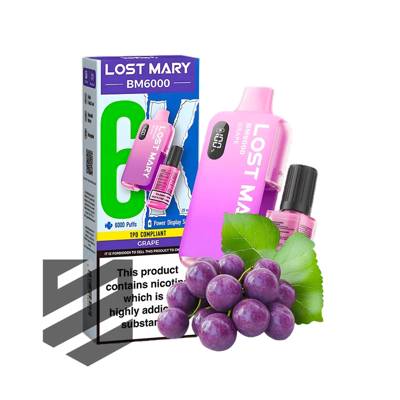 Lost Mary - BM6000 - Grape - Vape Kit