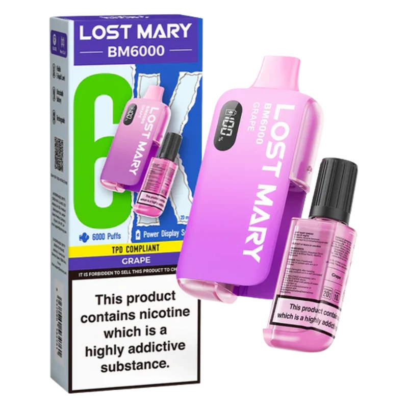 Lost Mary - BM6000 - Grape - Vape Kit