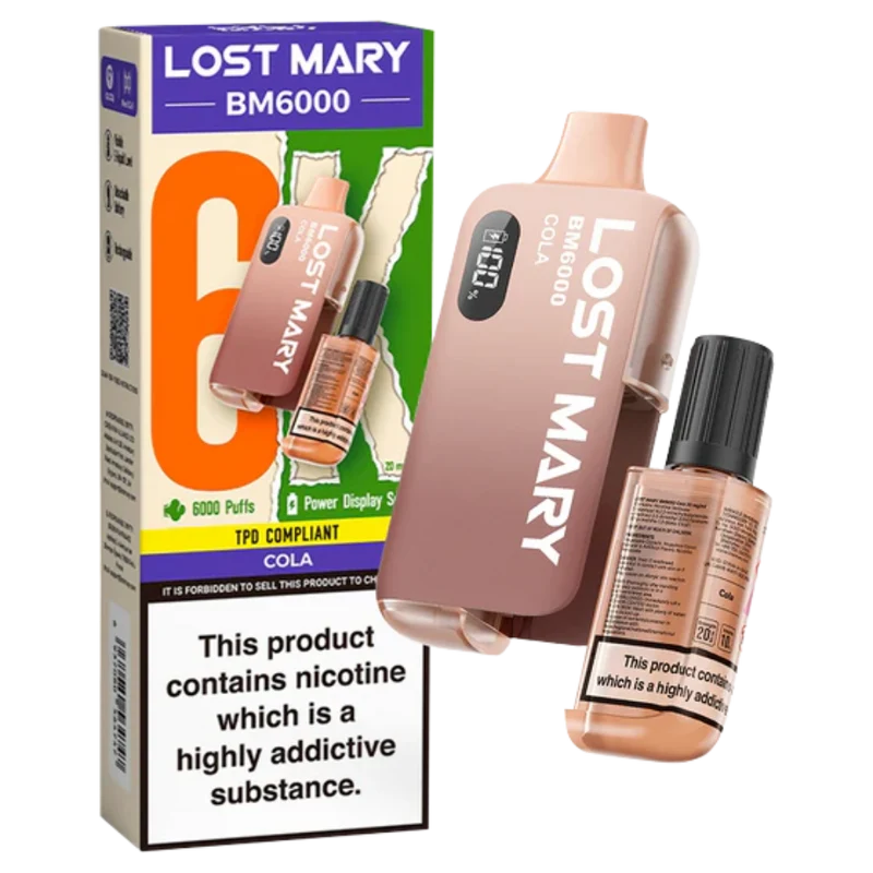 Lost Mary - BM6000 - Cola - Vape Kit