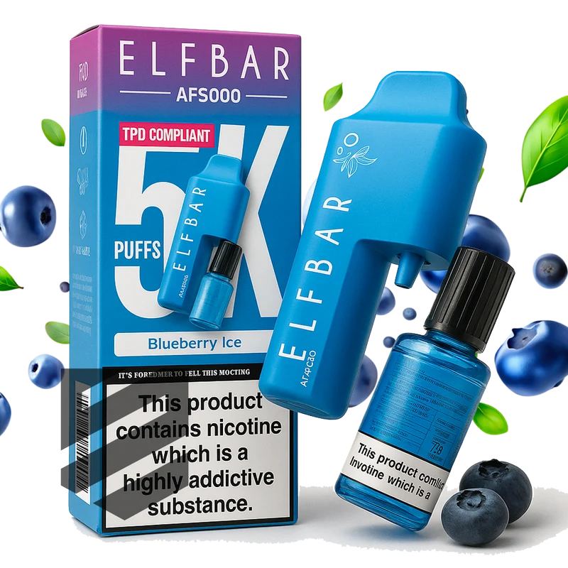 Elf Bar - AF5000 - Blueberry Ice