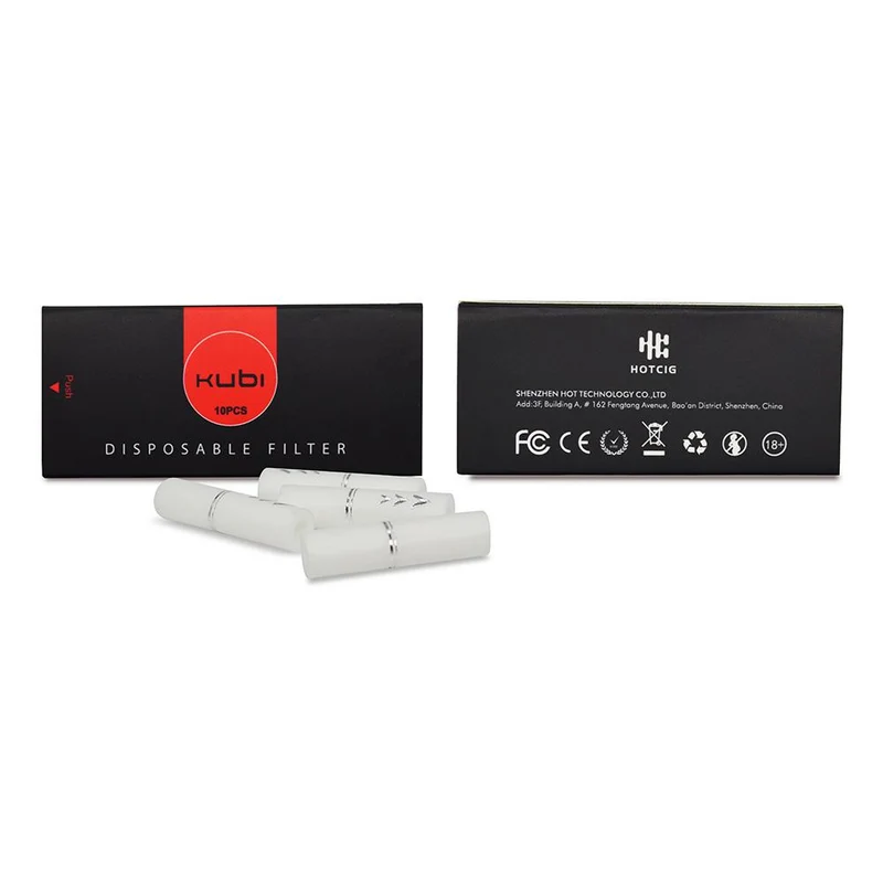 Hotcig Tube Filter für Kubi II Pod 10Stück/Packung