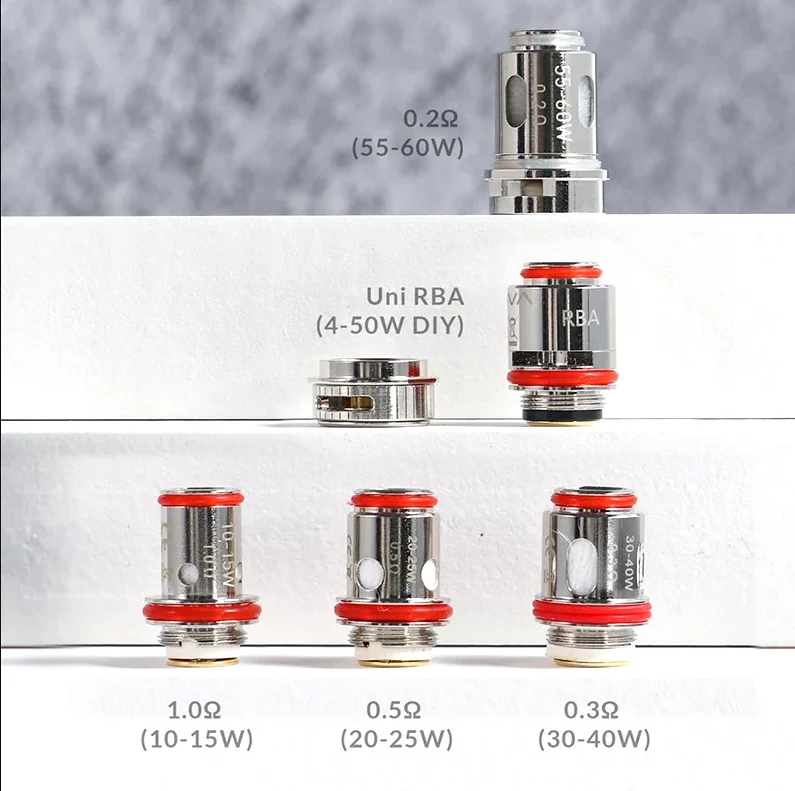 OXVA Unicoil für OXVA Origin / OXVA X Kit / OXVA Origin X / Origin Mini Kit / Origin SE Kit / Velocity LE Kit (5 Stück/Packung)