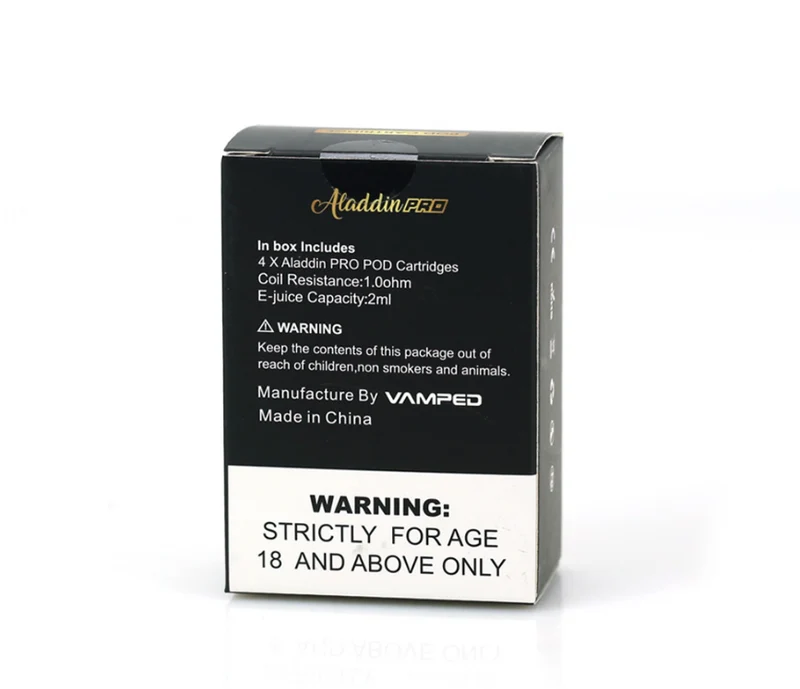 VAMPED Aladdin Pro Ersatz Cartridge 4 Stück / Packung