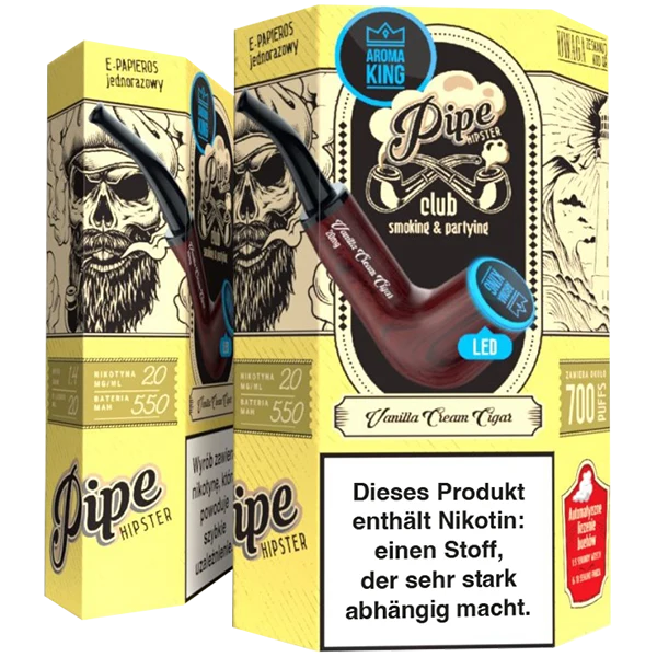 Aroma King - Pipe - Vanilla Cream Cigar 20mg