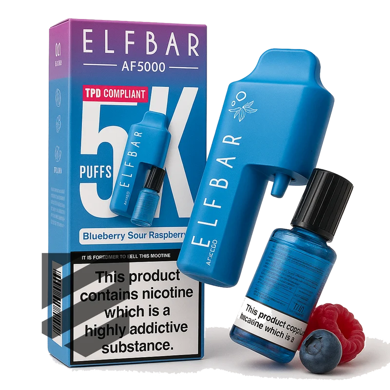 Elf Bar - AF5000 - Blueberry Sour Raspberry