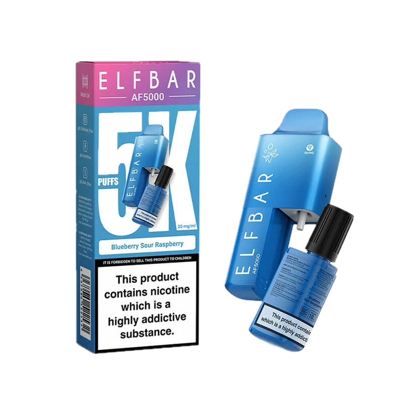 Elf Bar - AF5000 - Blueberry Sour Raspberry