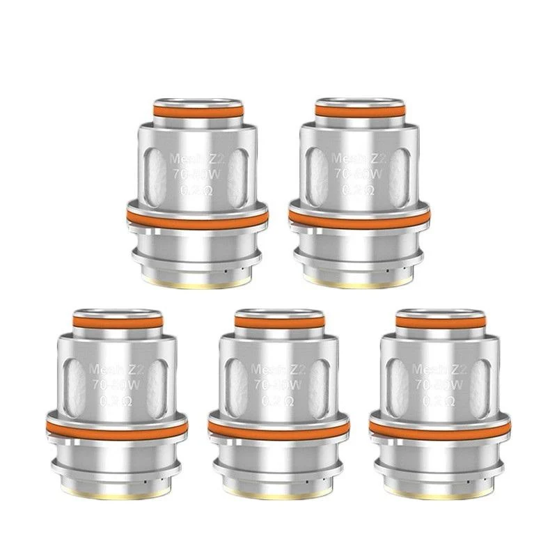 Geekvape Z Series Coil für Z (Zeus) Tank, Obelisk Tank, Obelisk 120FC Kit, Obelisk 200 Kit, Z Sub Ohm 2021 Tank, Z Sub Ohm SE Tank (5 Stück / Packung)