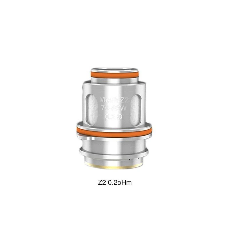Geekvape Z Series Coil für Z (Zeus) Tank, Obelisk Tank, Obelisk 120FC Kit, Obelisk 200 Kit, Z Sub Ohm 2021 Tank, Z Sub Ohm SE Tank (5 Stück / Packung)