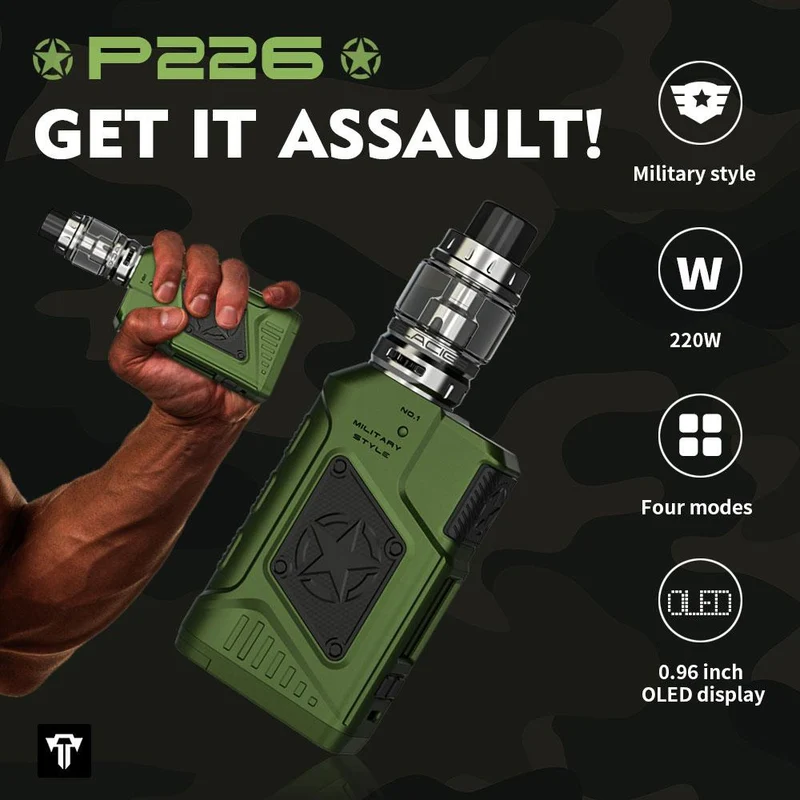 Tesla P226 220W Kit mit Tind Verdampfer 4.5ml