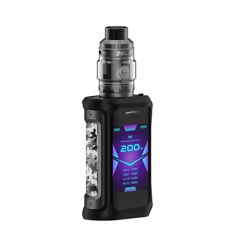 Geekvape Aegis X 200W TC Kit mit Zeus Tank 5ml