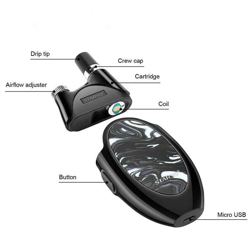 Starss Romeo Pod System Kit 1200mAh & 2,0ml