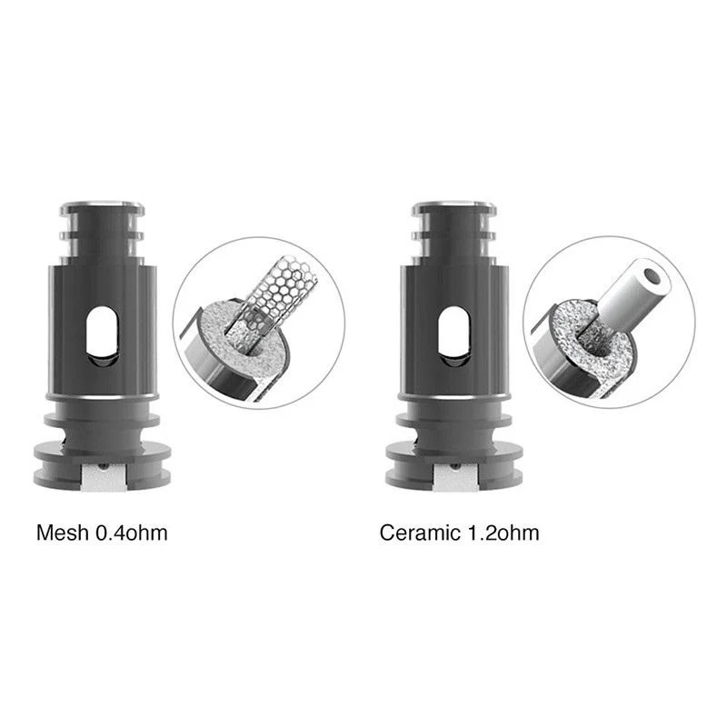 BOHR Flask Ersatz Coils (5 Stück / Packung)